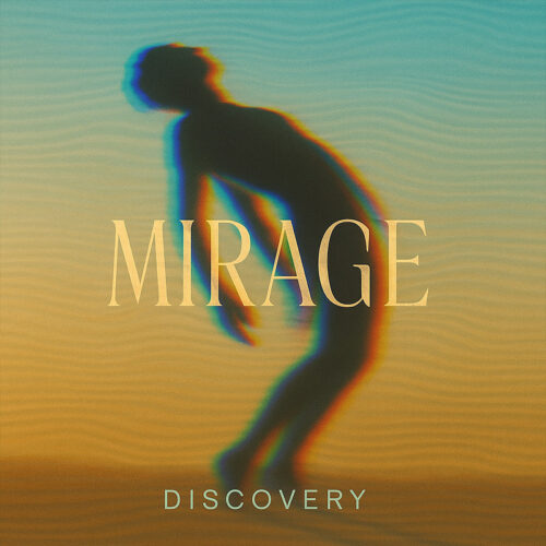 Dreamlike album artwork showing a blurred human silhouette in warm desert tones